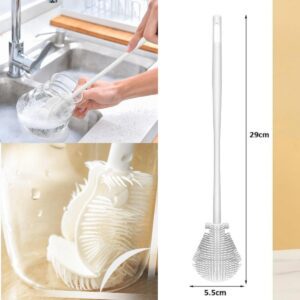 silicone bottle brush